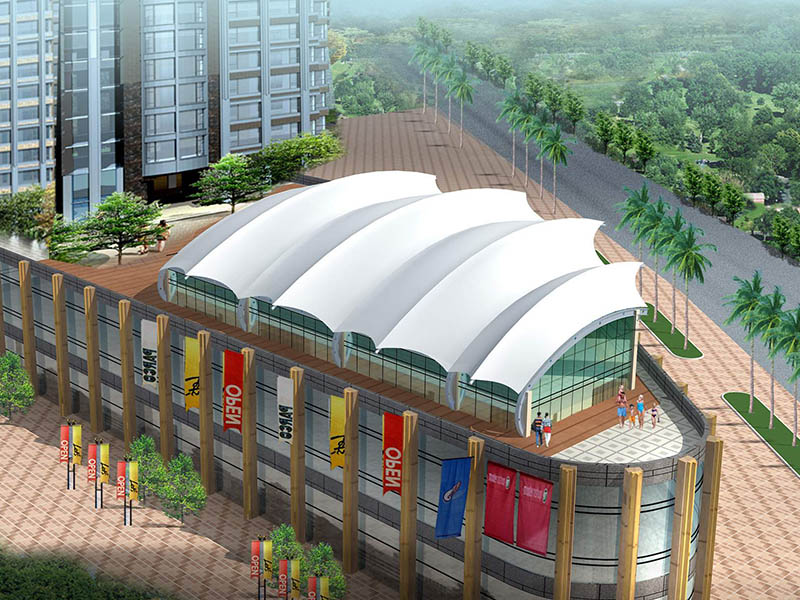 屋頂建筑膜結(jié)構(gòu)